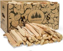 „Le Bouscatier“ židinys ir krosnelė, skirta židiniui, orkaitėms, picos kepimui, „Ooni“, griliui, „Weaver“, anglims ir laužavietei, 6 kg, džiovinta bukmedžio mediena, ąžuolas, degtukų dėžutė, degtukų dėžutė ir degtukų dėžutė