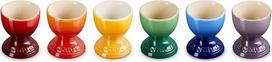 „Le Creuset“ keraminių „Rainbow“ kiaušinių laikiklių rinkinys (6 vnt.)
