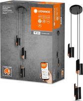 „LEDVANCE SMART+ WiFi DECOR“ pakabinamas šviestuvas, juodos spalvos, 24,5 W, 2100 lm, reguliuojama balta šviesa, reguliuojamas šviesos stiprumas, 3000–6500 K, šviesos sklaida į viršų ir į apačią, valdomas per programėlę, suderinamas su „Amazon“ ir „Google