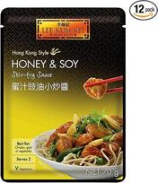 „Lee Kum Kee“ medaus ir sojos padažas – sojos padažas su medaus skoniu – 12 x 70 g