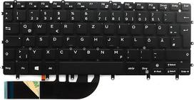 „LeFix Original“ QWERTZ vokiška klaviatūra, skirta „Dell XPS 13 9343, 9350, 9360“ ir „Inspiron 15-7000, 7547, 7548“ nešiojamiesiems kompiuteriams, su apšvietimu, be rėmelio