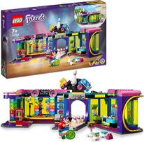„LEGO 41708 Friends“ riedučių diskoteka – žaislas su arkadų žaidimų automatu ir boulingo takeliu, komplekte yra 3 mini figūrėlės, tarp kurių – Andrea, Evelyn ir Jackson; dovana vaikams nuo 7 metų