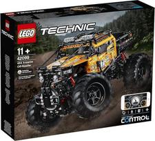 „Lego 42099 Technic Control+“ 4x4 visų ratų „Xtreme“ visureigis, per programėlę valdomas konstruktorius su „Smart Stroke“ technologija ir interaktyviais varikliais
