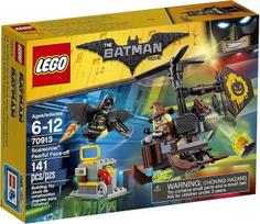 „LEGO Batman Movie“: „Scarecrow“ bauginantis susidūrimas, 70913 konstruktoriaus rinkinys