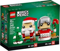„LEGO Brickheadz“ Kalėdų Senelio ir Kalėdų Senelės rinkinys 40274