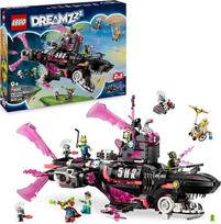 „LEGO DREAMZzz“ „Košmarų ryklio povandeninis laivas“ – modulinis rinkinys su 2 surinkimo variantais, 2 nuimamais orlaiviais ir 5 mini figūrėlėmis, tarp kurių – Mateo ir Astrid – dovana mergaitėms ir berniukams nuo 9 metų – 71500