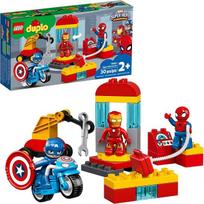 „LEGO DUPLO Super Heroes Lab“ 10921 „Marvel Avengers“ superherojų konstruktorius ir ugdomasis žaidimų rinkinys mažiems vaikams, naujas 2020 m. (30 dalių)