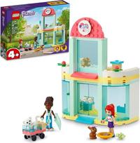 „LEGO Friends“ gyvūnų klinika 41695 – konstruktoriaus rinkinys; su 2 mini lėlėmis, tarp kurių – Mia, taip pat kačių ir triušių žaislais; kūrybiška gimtadienio dovana vaikams nuo 4 metų (111 detalių)