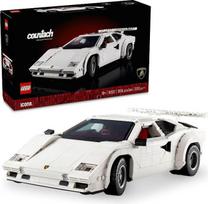 „LEGO Icons“ „Lamborghini Countach 5000 Quattrovalvole“ automobiliuko surinkimo rinkinys – kolekcinis surinkimo rinkinys suaugusiems nuo 18 metų, su išsamiomis detalėmis: žirklinėmis durimis, V12 varikliu ir kitais elementais 10337