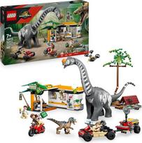 „LEGO Jurassic World“ raptoras ir titanozauras: didelio masto pėdsakų paieška 76973