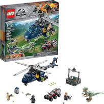 „LEGO Jurassic World“: „Blue“ sraigtasparnio persekiojimas 75928 (397 detalės)