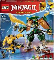 „Lego Ninjago“ 71794 „Nindžų Lloydo ir Arino robotų komanda“, nindžų žaislas vaikams
