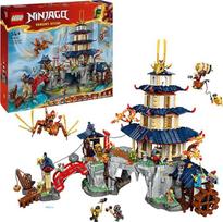 „LEGO Ninjago“ rinkinys „Turnyro šventykla“ (71814), 3489 detalės, 14 mini figūrėlių, konstruktorius, naujiena 2024 m.