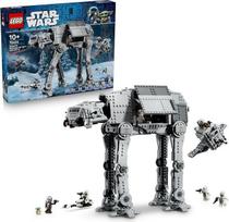 „LEGO Star Wars“ 75454 „Likusios imperijos“ AT-AT su INT-4 žaislu – „Mandalorietis“ ir Grogu figūrėlės su erdvėlaiviu, greitaeigiu motociklu, 6 mini figūrėlėmis ir 1 figūrėle – dovana berniukams ir gerbėjams nuo 10 metų