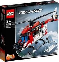 „LEGO Technic“ rinkinys „Gelbėjimo sraigtasparnis“ (LEGO 42092), 325 detalės