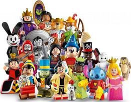 „Lego“ 71038 „Disney 100“ mini figūrėlės, pilnas rinkinys su visomis 18 figūrėlėmis