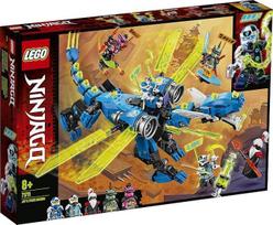 „LEGO“ 71711 „NINJAGO“ Džeiso „Cyber Dragon“ mechas – konstruktoriaus rinkinys su Džeiso, Njos ir Unagami minifigurėlėmis