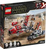 „LEGO“ 75250 „Žvaigždžių karai“: „Pasaana Speeder“ medžioklės modelio rinkinys, įvairių spalvų