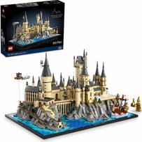 „Lego“ „Haris Poteris“: Hogvartso pilis ir aplinka, 76419, konstruktoriaus rinkinys, dovanos idėja suaugusiems, surenkamas ekspozicinis modelis, „Haris Poteris“ žaidimų rinkinys, surinkite kultines scenas iš burtininkų pasaulio