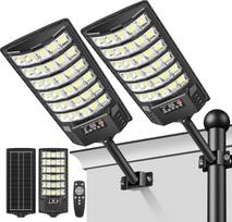 „LEKIA“ saulės energija maitinami lauko šviestuvai, 320° plataus kampo LED saulės energija maitinamas gatvių šviestuvas, saulės energija maitinami šviestuvai, vandeniui atsparus lauko šviestuvas su judesio jutikliu ir nuotolinio valdymo pultu, skirtas aut
