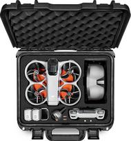 „LEKUFEE“ vandeniui atsparus kietas nešiojimo dėklas, skirtas „DJI Avata 360“ dronui, juodos spalvos, kelionėms, sportui, žygiams, stovyklavimui, naudojimui patalpose ar lauke