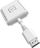 „Lemorele“ HDMI belaidis siųstuvas, skirtas „P200“ ir „P300“ rinkiniams, transliuojantiems iš nešiojamojo kompiuterio į HDTV; palaiko 8 siųstuvus (TX) ir 1 imtuvą (RX)