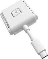 „Lemorele“ belaidis USB-C siųstuvas, skirtas „P200 P300“ belaidžio HDMI/USB-C siųstuvo ir imtuvo rinkiniui, palaiko 8 siųstuvus (TX) ir 1 imtuvą (RX)