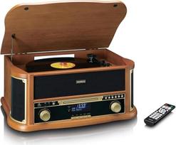 „Lenco TCD-2571WD“ patefonas su garsiakalbiu ir „Bluetooth“