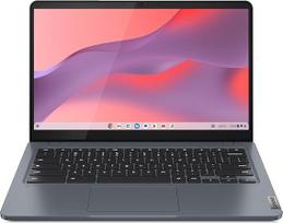 „Lenovo Chromebook Plus IdeaPad Slim 3 14IAN8“ su „Google AI“ – 14 colių „Full HD“ nešiojamasis kompiuteris (procesorius „Intel Core i3-N305“, 8GB RAM, 128GB eMMC, „Intel UHD Graphics“, „ChromeOS“), klaviatūra su AZERTY FR išdėstymu – pilkos spalvos