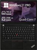 „Lenovo ThinkPad T14 Gen 2“ nešiojamasis kompiuteris, „Intel Core i7-1165G7“, 14 colių FHD (1920 x 1080), 16GB RAM, 256GB SSD, JAV QWERTY klaviatūra, internetinė kamera, „Windows 11 Pro“ (atnaujintas)
