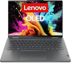 „Lenovo Yoga 7i“ konvertuojamas nešiojamasis kompiuteris | 14 colių WUXGA OLED jutiklinis ekranas | „Intel Core i7-1360P“ procesorius | 16GB RAM | 1 TB SSD | „Intel Iris Xe“ grafika | „Windows 11 Home“ | QWERTZ klaviatūra | Pilka spalva | Komplekte yra r