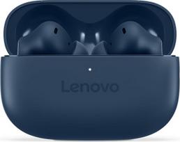 „Lenovo“ TWS ausinės „Yoga PC Edition“ – kosminės mėlynos spalvos, su aktyviąja triukšmo slopinimo funkcija, „Bluetooth 5.3“, belaidės ausinės su ENC ir 3 mikrofonais, užtikrinančios aiškius pokalbius, bei AI EQ režimų perjungimu, skirtos žaidimams, filma