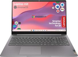 „Lenovo“ „Chromebook“ „IdeaPad 3i“ | 15,6 colių „Full HD“ jutiklinis ekranas | „Intel Celeron N4500“ | 8GB RAM | 128GB SSD | „Intel UHD Graphics“ | „Chrome OS“ | QWERTZ | Pilka | 3 mėnesių „Premium Care“ garantija