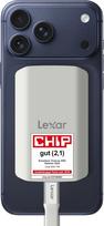 „Lexar ES5“ nešiojamasis SSD 2 TB, USB 3.2 Gen2x2 su iki 2 000MB/s skaitymo ir rašymo greičiu, IP65 apsauga, „Magsafe“ telefonams skirtas SSD, palaikantis „Apple ProRes 4K“ (iPhone 15/16), „Galaxy S25 8K“, skysto silikono dėklas