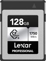 „Lexar“ 128GB „CFexpress“ kortelė, B tipo „CFe“ kortelė, skaitymo greitis iki 1750MB/s, CF su „PCIe Gen3x2“, suderinama su DSLR fotoaparatais, atgal suderinama su „XQD“ fotoaparatais