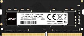 „Lexar“ SODIMM DDR4 RAM 32GB, 3200 MHz, DRAM, 260 kontaktų, DDR4 SODIMM, nešiojamojo kompiuterio atmintis, aukštos kokybės SO-DIMM, kompiuterio ir nešiojamojo kompiuterio atmintis