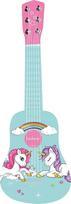 „Lexibook“ K205UNILXB „Unicorn“ medinė gitara, rožinė/mėlyna
