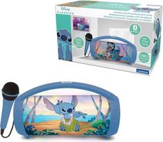 „Lexibook“, „Stitch BTP585DZLXB“ karaokės garsiakalbis, mėlynas | Stereo, mikrofonas, USB ir SD jungtys, baterija, nešimo rankena