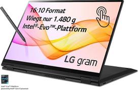 „LG gram“ 16 colių ultralengvas „2-in-1“ nešiojamasis kompiuteris ir planšetinis kompiuteris – sveria tik 1,48 kg, su „Intel Core i7“ procesoriumi (16GB LPDDR4, 1 TB SSD, 16 val. baterijos veikimo laikas, 16:10 WQXGA IPS ekranas, „Thunderbolt 4“, „Window