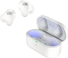 „LG Tone Free T90S“ ausinės su „Bluetooth“, „Dolby Atmos“ garso technologija, „Meridian“ technologija, ANC (aktyvi triukšmo slopinimo sistema), „UVnano“ ir IPX4 apsauga nuo purslų – baltos spalvos