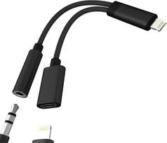 „Lightning“ į 3,5 mm ausinių lizdą adapteris, skirtas „iPhone 14 Pro Max“, „Apple“, „iPad“; adapterio laidas, „Aux“ garso jungtis, įkroviklis, skirstytuvas, kištukas, ausinės, automobilinis keitiklis, prievadas, „dongle“, priedai, jungtis