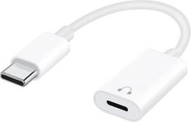 „Lightning“ į USB-C adapteris „iPhone 16/15“ ausinių adapteris: „Type-C“ kištukas į apšviestą lizdą, ausinių garso jungtis, skirta „iPhone 16“, „15“, „Pro Max“, „Plus“, „iPad Air“ ir „Pro“ (tik garso perdavimui)