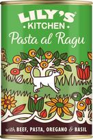 „Lily's Kitchen“ – iš natūralių ingredientų pagamintas konservuotas šlapias maistas suaugusiems šunims, jautiena su makaronais, 6 x 400 g
