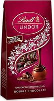 „Lindt Lindor“ dvigubo šokolado saldainiai, apytikriai 10 pieno šokolado rutuliukų su minkštu, tirpstančiu įdaru, šokoladinė dovana, 137 g