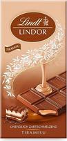 „Lindt“ šokoladas | „LINDOR“ „Tiramisu“, 100 g plytelė, dovanų pakuotė
