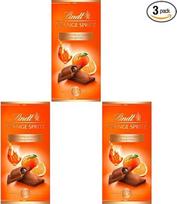 „Lindt“ šokoladas, „Alcohol Orange Spritz Board“, 100 g, švelnus pieninis šokoladas su išskirtiniu vaisiniu, pikantišku apelsinų likerio įdaru, šokolado plytelė (3 vnt. pakuotė)