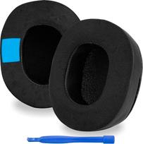 „Linkidea“ atsarginės ausų pagalvėlės, skirtos „Sony“ WH-CH720N, WH-CH700N, WH-CH710N ausinėms, ausų pagalvėlės, ausinių pagalvėlės (vėsinantis gelis / juodos spalvos)