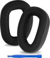 „Linkidea“ ausinių pagalvėlės, skirtos „Sennheiser“ GSP 600, GSP 670, GSP 500 ausinėms. Atsarginės ausinių pagalvėlės. Ausinių pagalvėlės (hibridinis velūras / juodos spalvos)