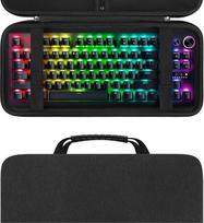„Linkidea“ kietas kelioninis dėklas, skirtas TKL klaviatūrai – 87 klavišų apsauginis dėklas ir laikymo dėžutė, suderinama su „Razer Huntsman V2“ TKL klaviatūra be skaitmenų klavišų