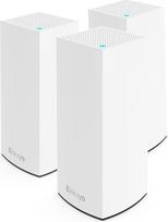 „Linksys Atlas Pro 6 Velop“ dviejų dažnių „Mesh“ „Wi-Fi 6“ sistema (AX5400) – „Wi-Fi“ maršrutizatorius, užtikrinantis iki 750 m² belaidžio ryšio aprėptį, 4 kartus spartesnis, skirtas daugiau nei 90 įrenginiams – 3 vnt. rinkinys, baltos spalvos
